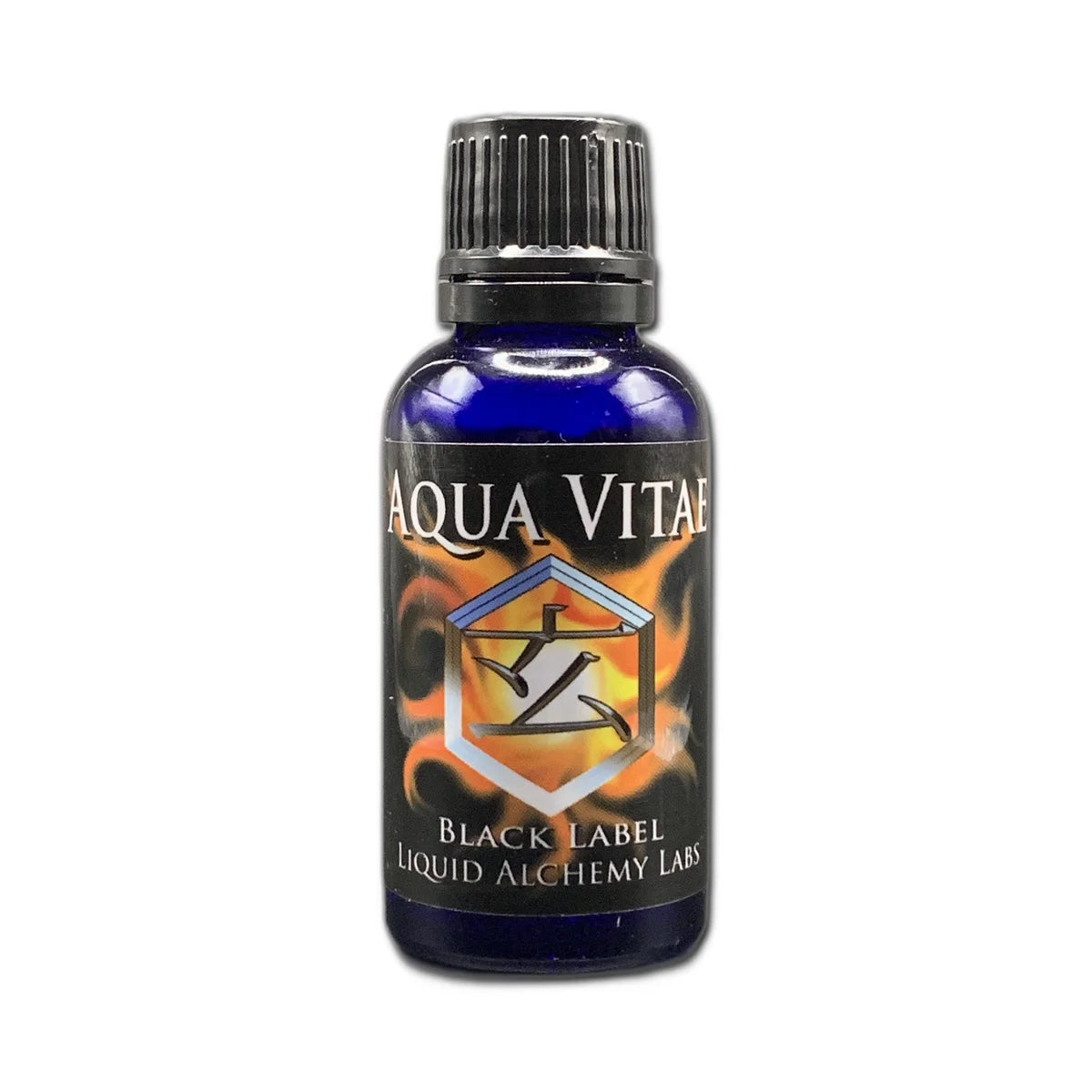 Bottle of pheromone product labeled AQUA VITAE™ for Men