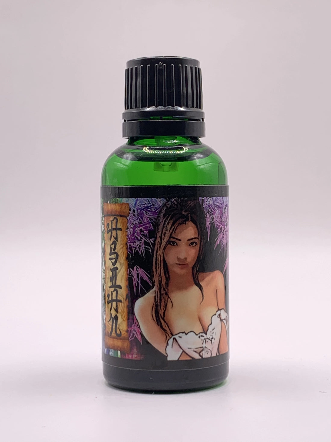 bottle of pheromone oil for attracting east asian women