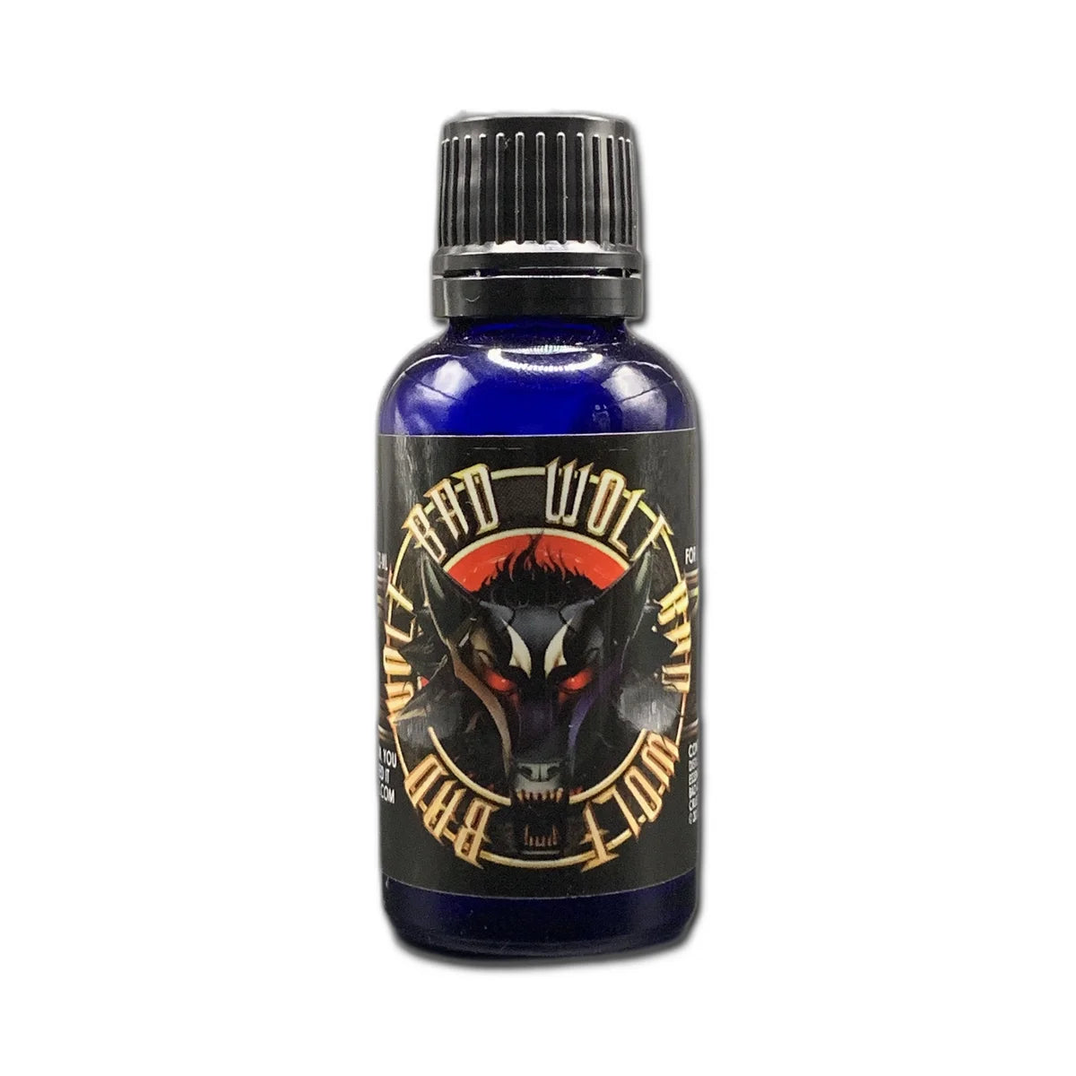 Bottle of pheromone product labeled BAD WOLF™ For Men