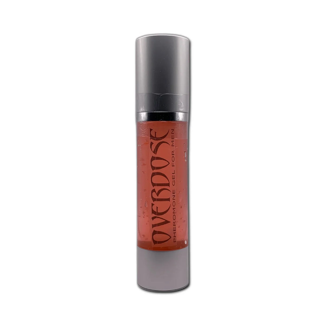 Bottle of pheromone product labeled OVERDOSE For Men