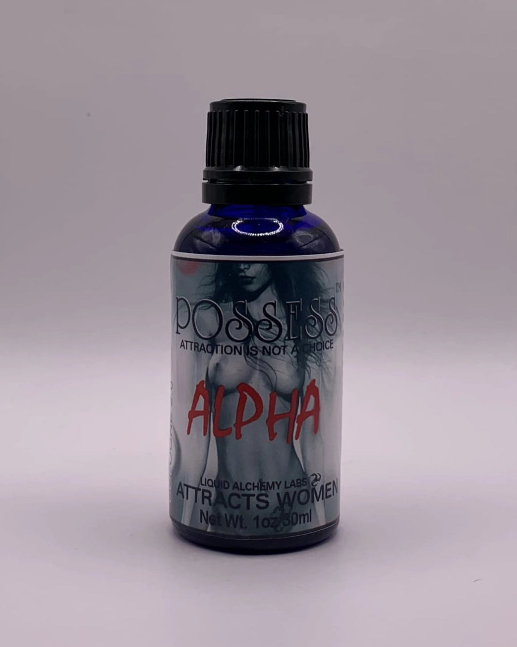 Bottle of Possess Pheromone Cologne by Royal Pheromones and Liquid ALchemy Labs