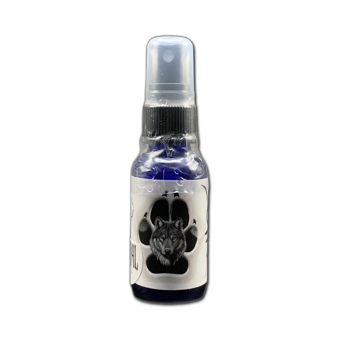 Bottle of pheromone product labeled WOLF™ Original for Men