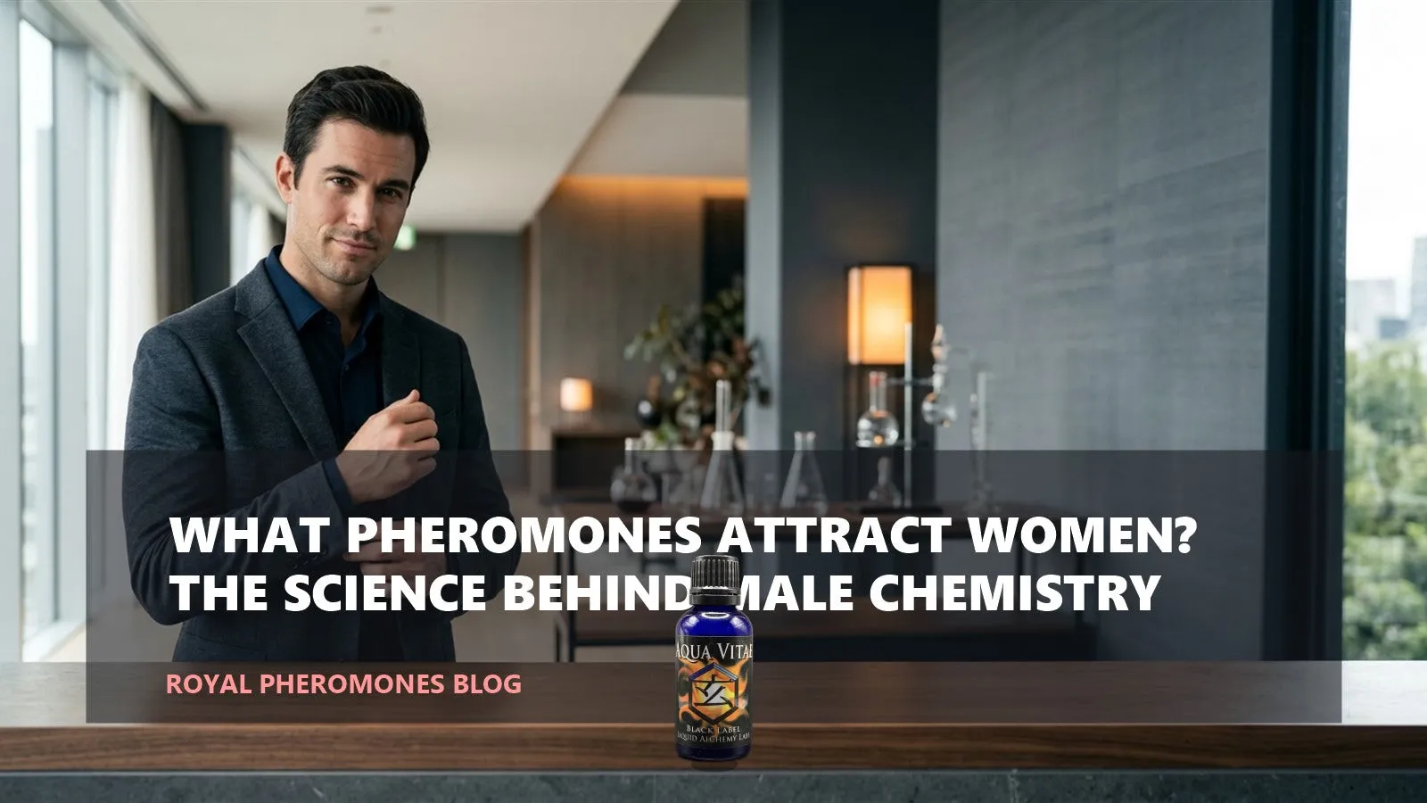 What pheromones attract women, by molecule and by room