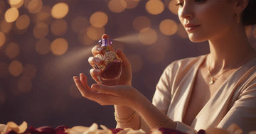 Best pheromones for women guide - woman applying pheromone perfume