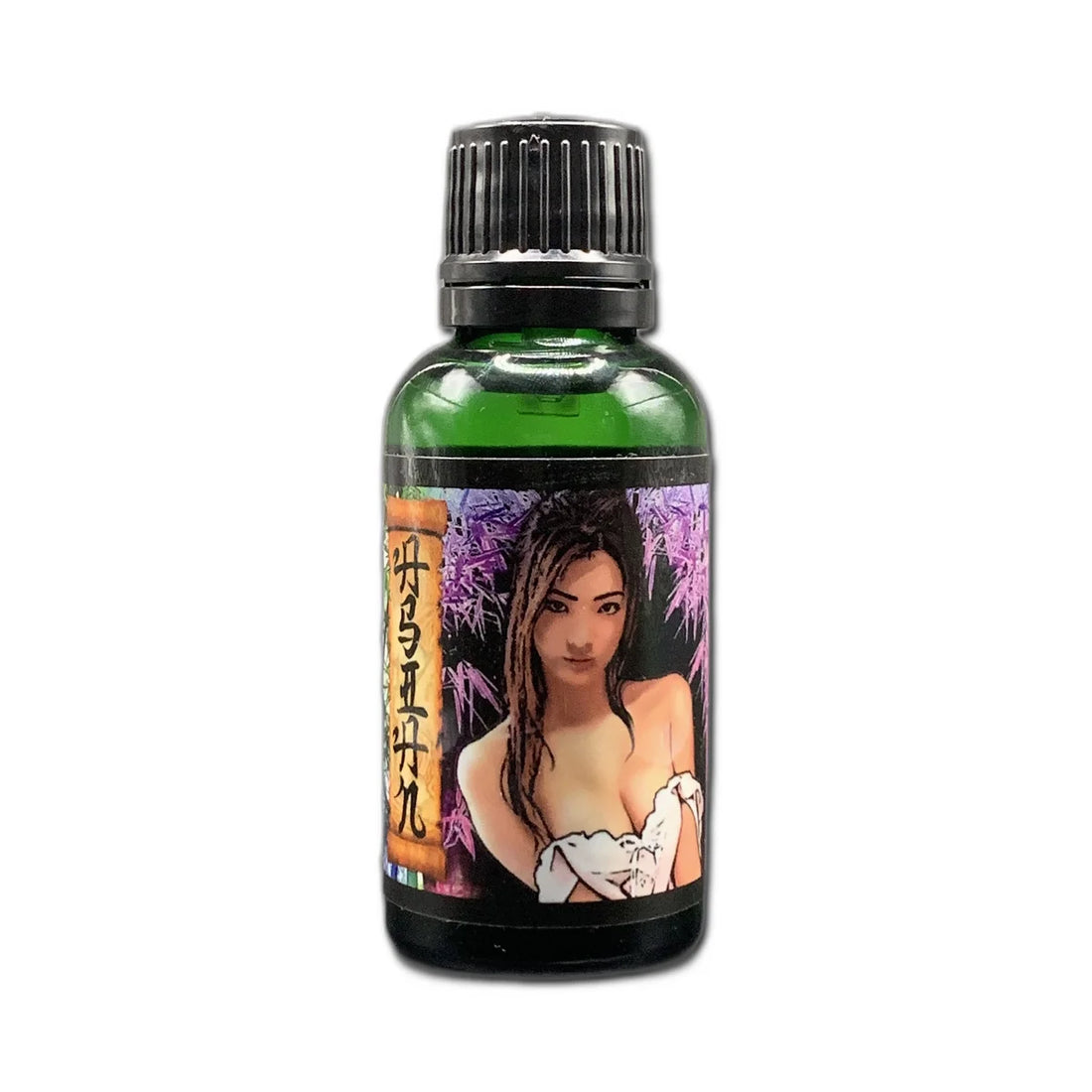 Bottle of pheromone product labeled "Asian Essence" For Men
