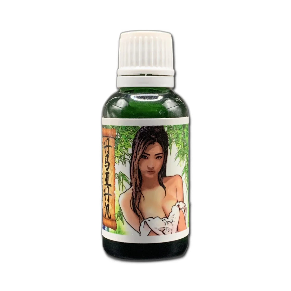Bottle of pheromone product labeled Asian for Asian