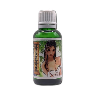 Bottle of pheromone product labeled Asian for Asian