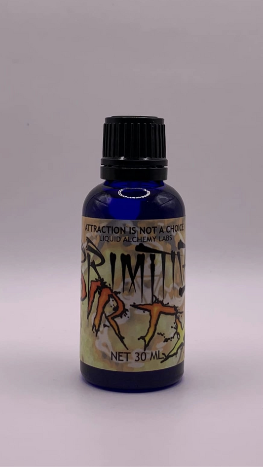 Dirty-Primitive-Concentrated-Androstenone-and-Copulins bottle that is blue 30ml