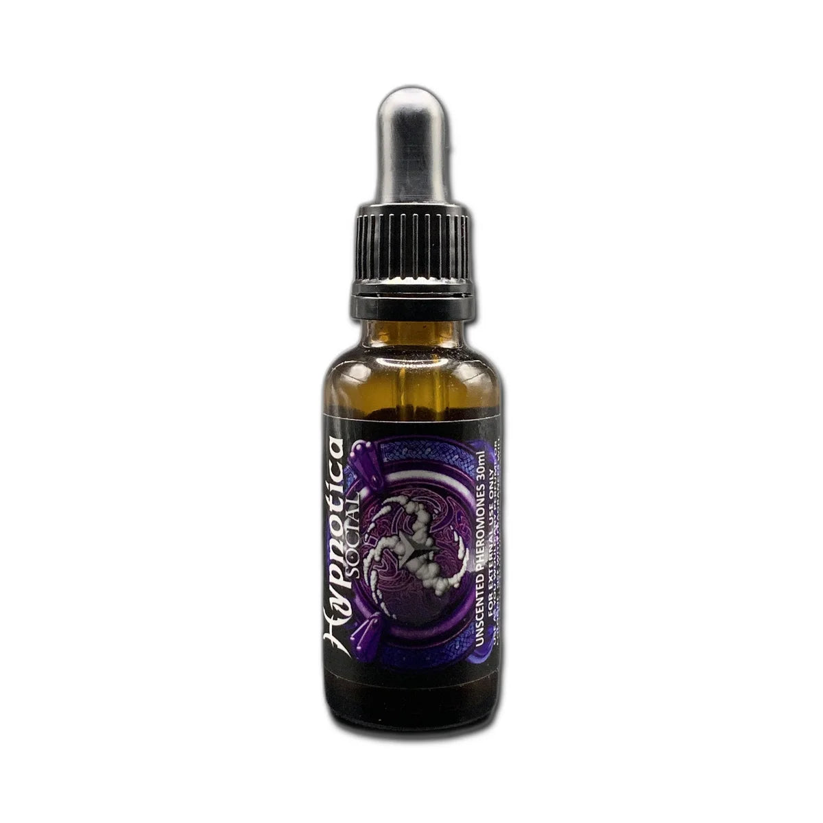 Bottle of pheromone product labeled HYPNOTICA™ Social
