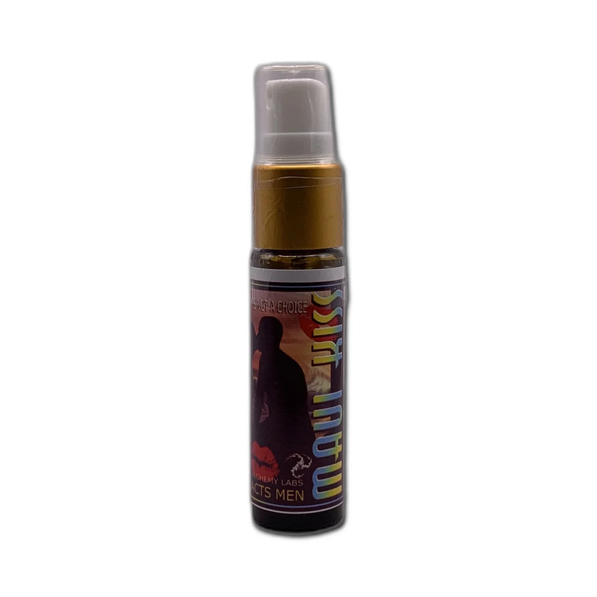 Bottle of perfume labeled MAUI KISS™ Copulins Perfume