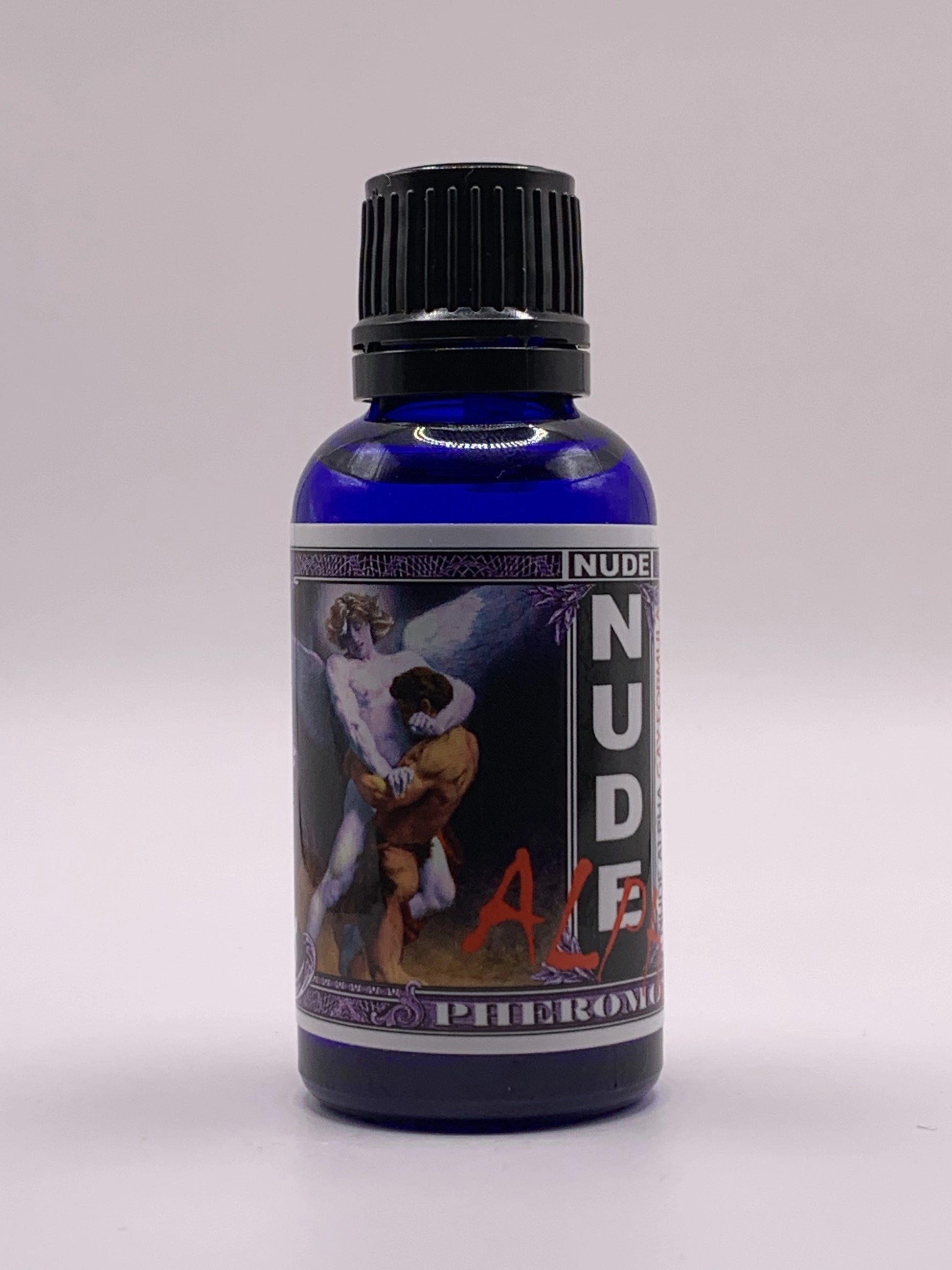 Nude Alpha Gay Pheromone Cologne Bottle