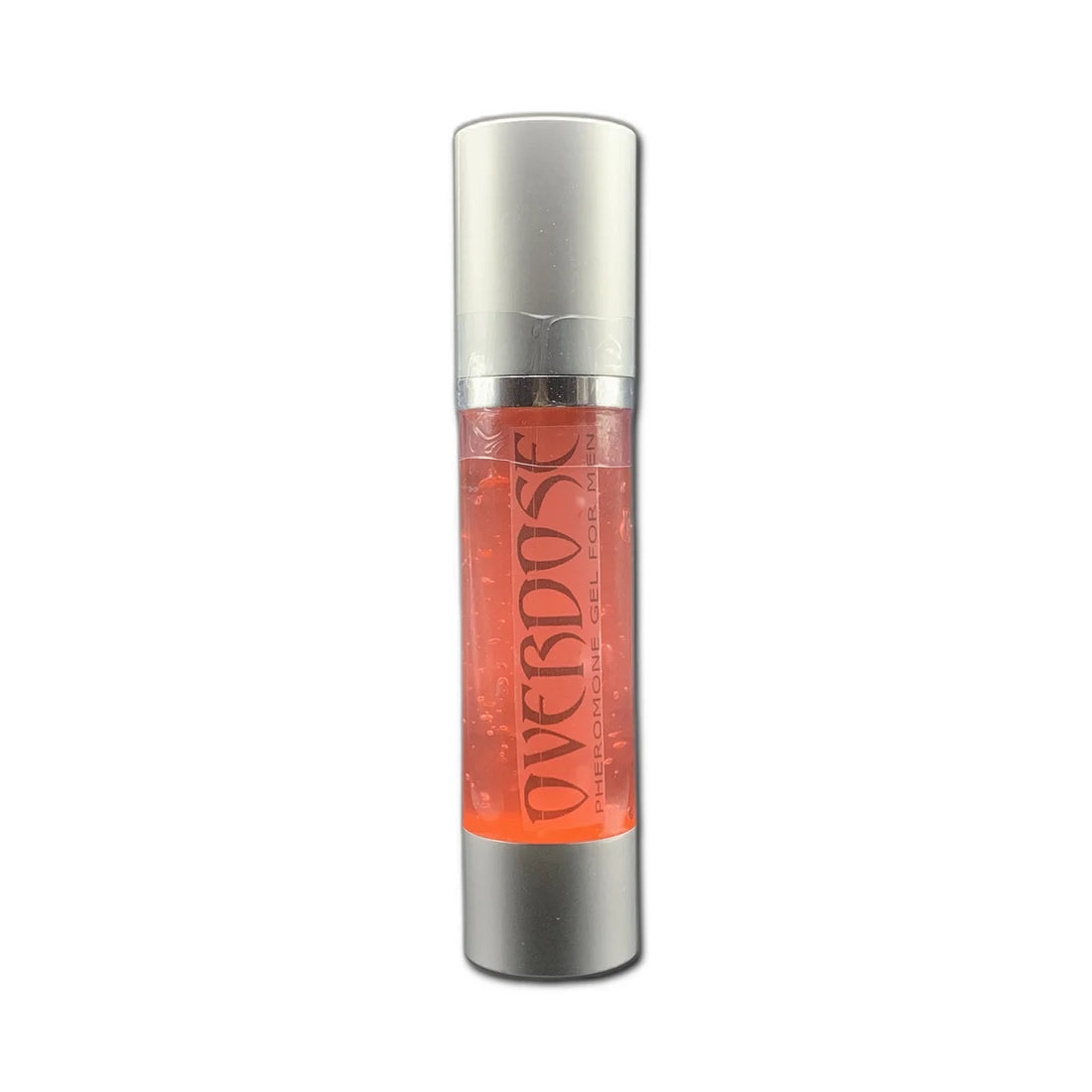 Bottle of pheromone product labeled OVERDOSE For Men