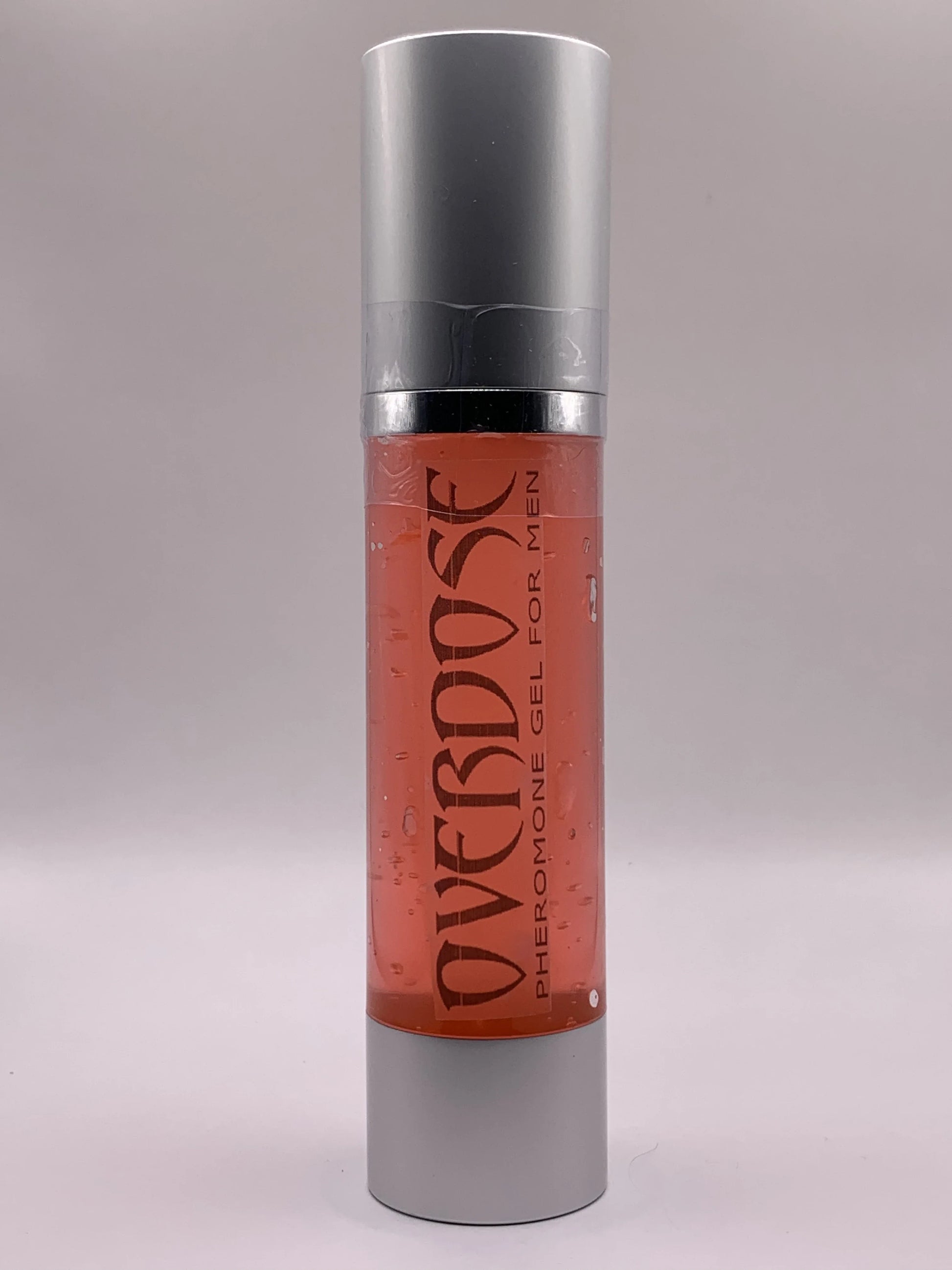 OVERDOSE pheromone gel red bottle