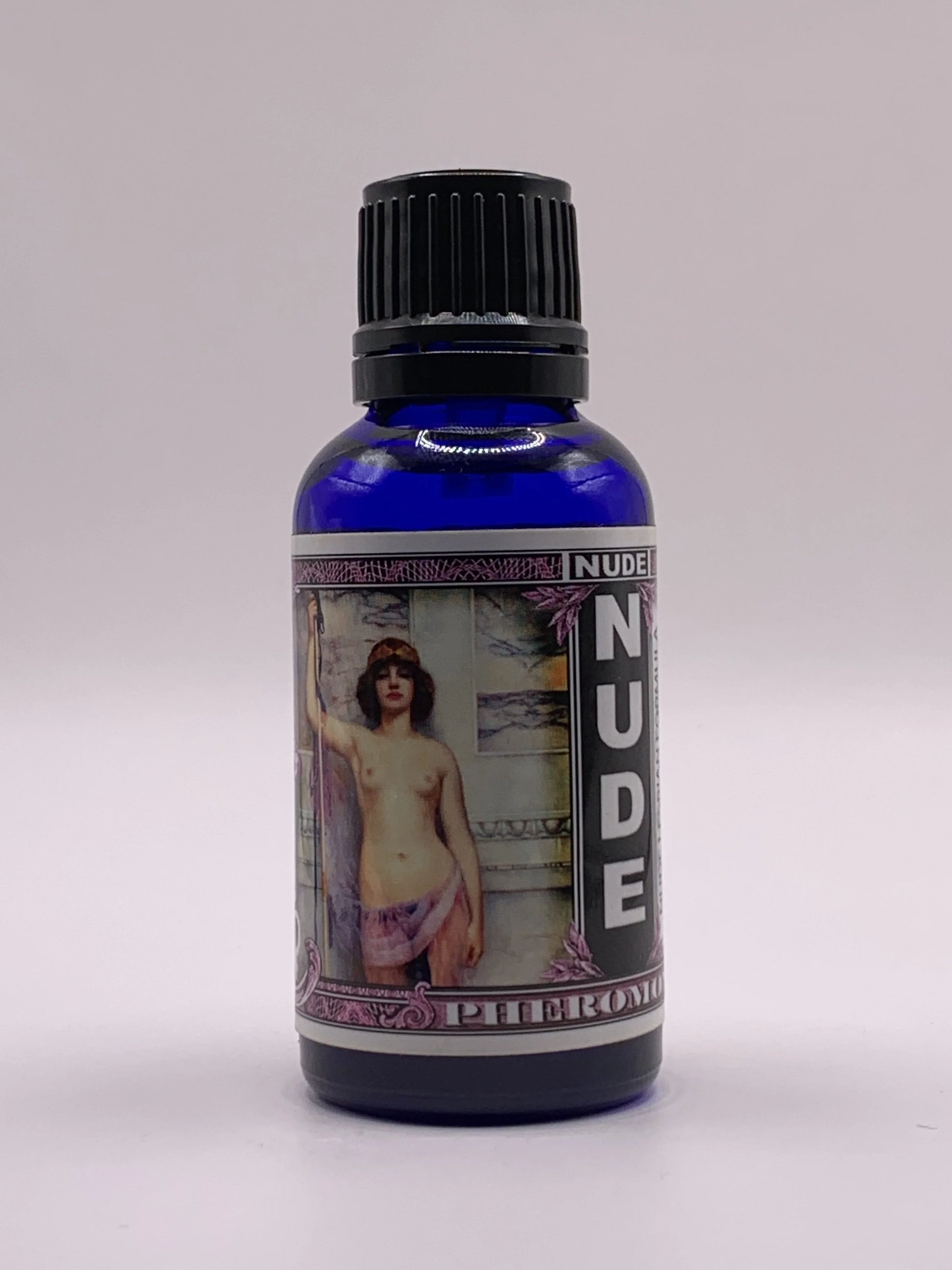 Pheromone Perfume for Women bottle labeled NUDE for women