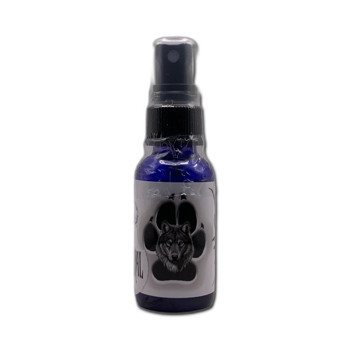 Bottle of pheromone product labeled WOLF™ Original for Men