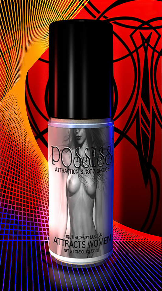 POSSESS™ Pheromones for Men to Attract Women Scented Pheromone Cologne Bottle