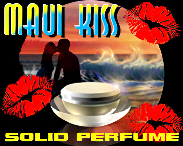 MAUI KISS™ Solid Perfume for Women to Attract Men SCENTED  Pheromones Cologne Bottle