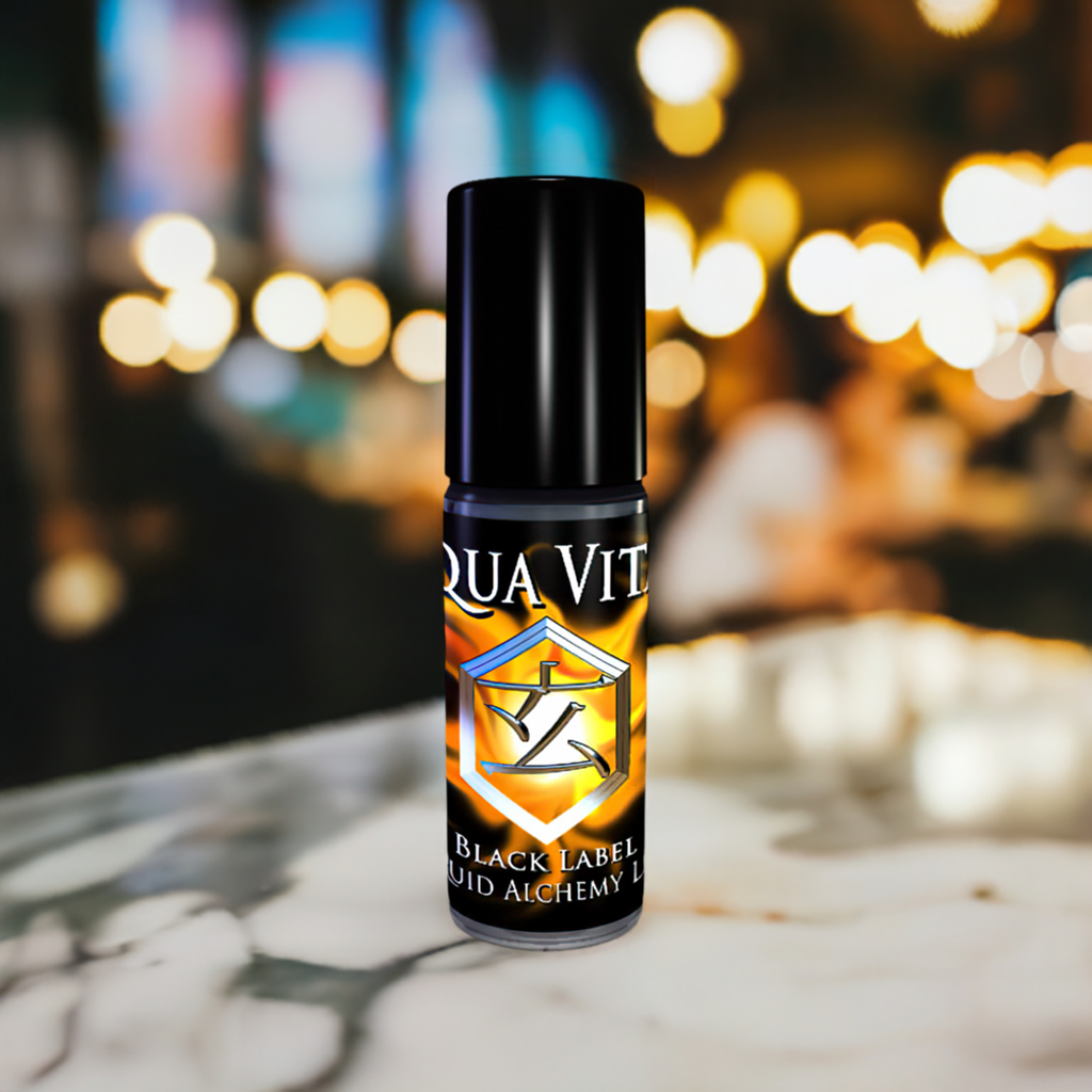 AQUA VITAE™ Unscented Pheromone Oil for Men by Liquid Alchemy Labs, enhances male dominance and attraction, Royal Pheromones, Pheromone Perfumes.