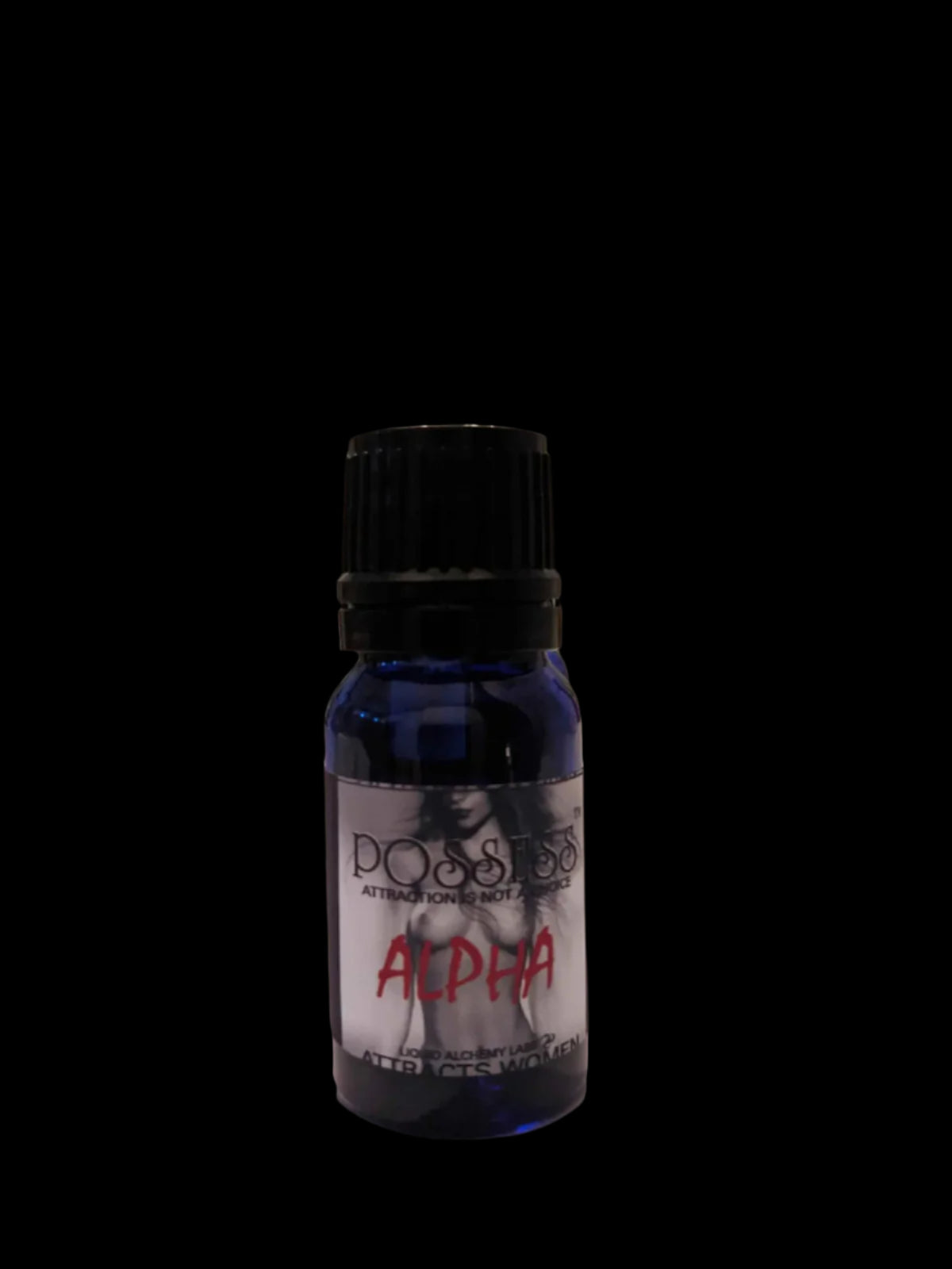 POSSESS Alpha pheromone cologne bottle