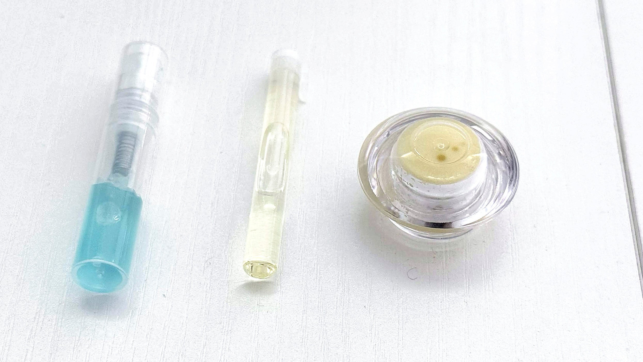 Pheromone gel, oil and solid cream sample formats - Liquid Alchemy Labs